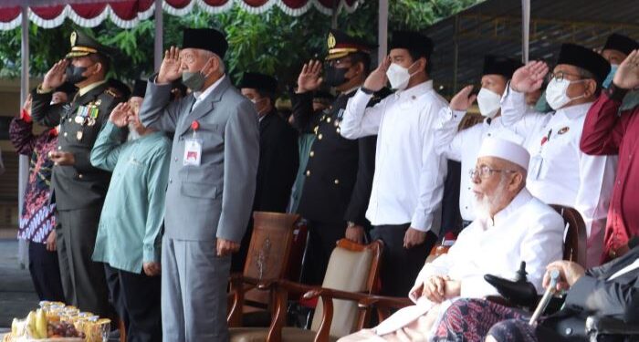 Setelah Ust Abu Bakar Ba’asyir Akui Pancasila, Ponpes Ngruki Kali Pertama Gelar Upacara HUT RI