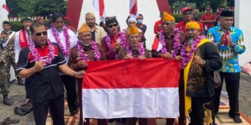 Direktur Pencegahan BNPT dan Gus Nuril Ikuti Kirab Merah Putih di Tangsel