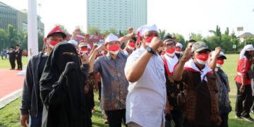 Ikuti Upacara HUT ke-77 RI, Eks Napiter di Semarang Terima Kasih Bisa Kembali di Masyarakat