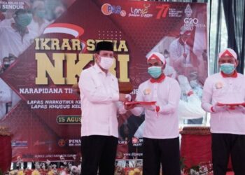 Ikrar Setia NKRI 40 Napiter Kado Indah Hari Kemerdekaan RI ke-77