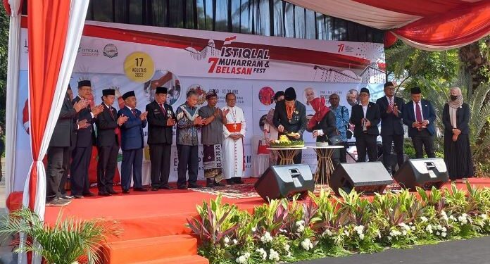 Indahnya Toleransi, HUT ke-77 RI di Masjid Istiqlal Dihadiri Tokoh Lintas Agama