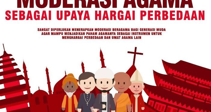 Moderasi Beragama Ikhtiar Bangun Relasi Umat Beragama Untuk Wujudkan perdamaian