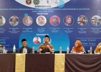 BNPT Perkuat Moderasi Beragama Guru SMA/SMK se-DIY Untuk Vaksinasi Ideologi di Kalangan Pelajar
