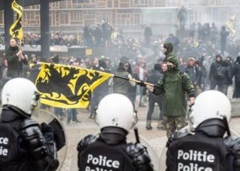 Kalah dari Maroko, Suporter Timnas Belgia Rusuh hingga Bakar Kendaraan di Brussel