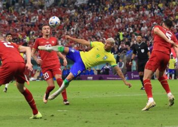 Gol Akrobatik Richarlison Warnai Kemenangan Brasil Atas Serbia Di Piala Dunia