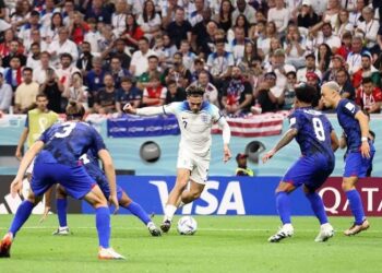 Duel Alot, Inggris VS Amerika Berakhir Dengan Skor Kacamata