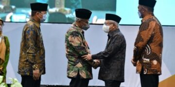 Haedar Nashir-Abdul Mu’ti Kembali Pimpin Muhammadiyah, Wapres: Sang Surya Cahaya Pencerah Bangsa