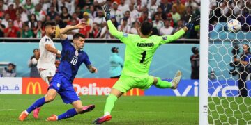 Taklukkan Iran 1-0, AS Lolos ke Babak 16 Besar