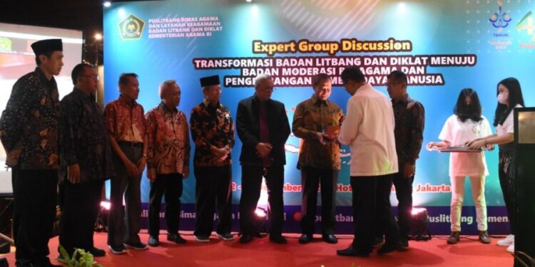 Balitbang Kemenag Ditunjuk Jadi Badan Moderasi Beragama