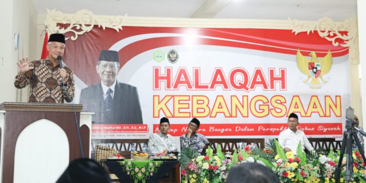Ganjar Dukung Penyelenggaraan Halaqah Kebangsaan di Sekolah untuk Perkuat Fondasi Bangsa