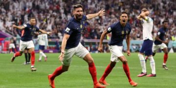 Singkirkan Inggris 2-1, Prancis Melaju ke Semifinal