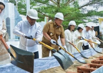 Groundbreaking Masjid Raya Al-Bakrie, Masjid Raya Pertama di Kota Bandar Lampung