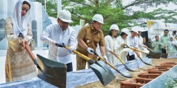 Groundbreaking Masjid Raya Al-Bakrie, Masjid Raya Pertama di Kota Bandar Lampung