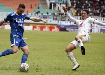 Dibekuk PSM 1-2, Rekor Tak Terkalahkan Persib Tamat
