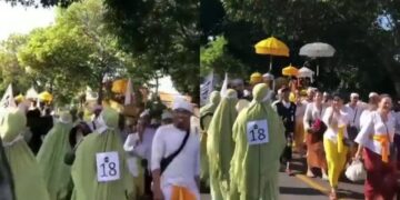 Momen Papasan Pawai Jelang Nyepi dan Ramadhan 2023, Bukti Indahnya Toleransi