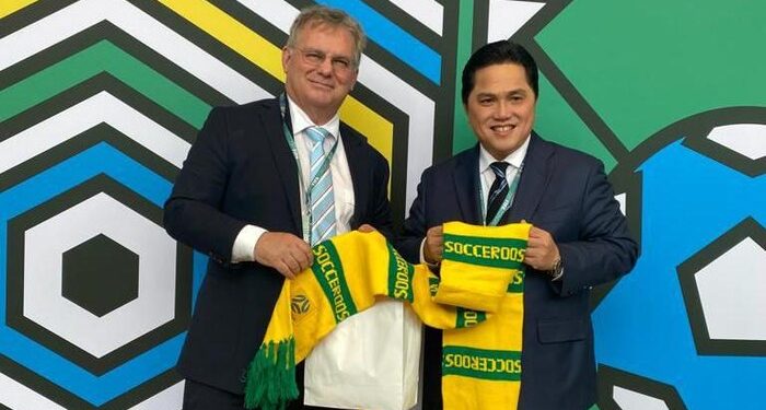 Usai Kongres FIFA, Erick Thohir Jajaki Kerja Sama dengan Federasi Australia