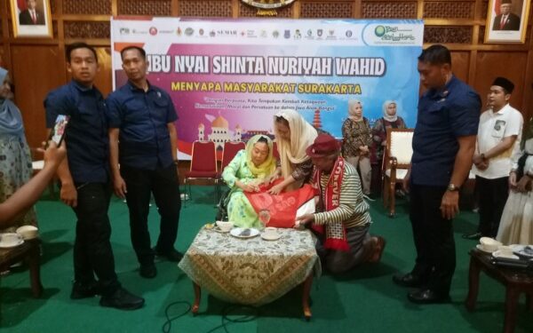 Berkunjung ke Solo, Sinta Nuriyah Wahid Bahas Soal Toleransi di Indonesia