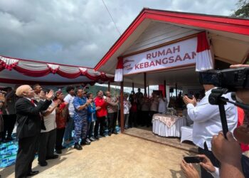 Resmikan Rumah Kebangsaan, Kapolda Papua Minta Pemuda Jaga Persatuan