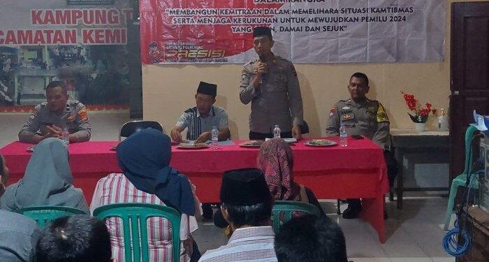 Jajaran Polda Lampung Imbau Tokoh Masyarakat Aktif Cegah Paham Radikalisme