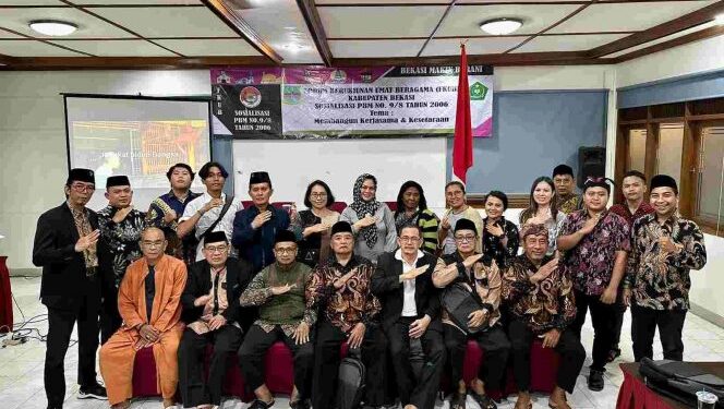 Jaga Kerukunan Umat Beragama, Pemkab Bekasi Bentuk Forum Pemuda dan Wanita Lintas Agama
