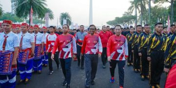 Sambut Hari Bhayangkara, Kapolri Gelar Fun Walk Jaga Persatuan Bangsa