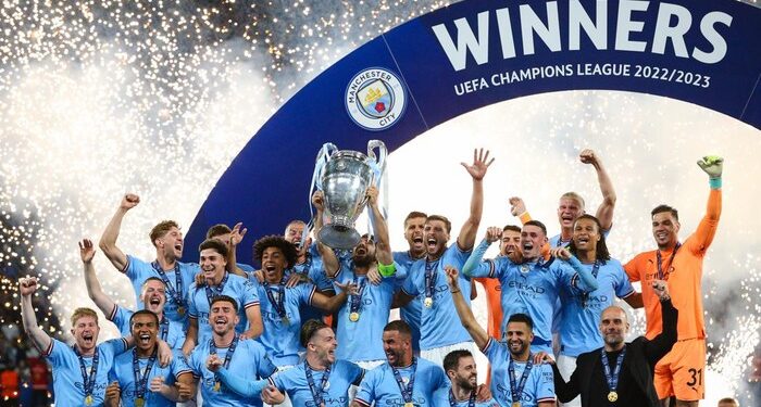 Manchester City Treble Winners 2022/2023!