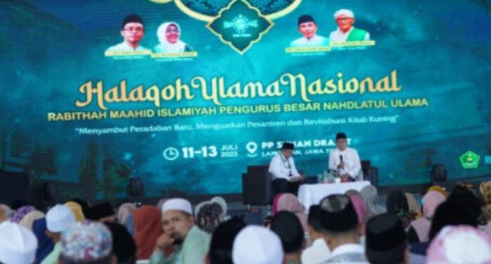 Halaqah Ulama Nasional Ruang Pertemuan Ulama Pesantren Diskusikan Tantangan Peradaban Baru