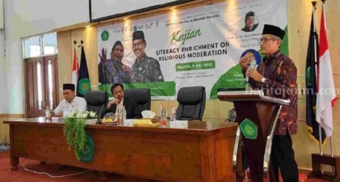 Ulil Abshar Abdalla Ungkap Genealogi Moderasi Beragama di UIN Malang,