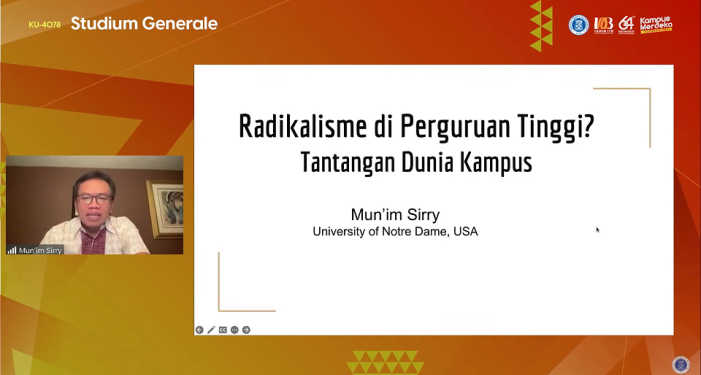 Pakar: Perguruan Tinggi Harusnya Jadi Tempat Pendidikan dan Pemikiran Rasional, bukan Terlibat Radikalisme