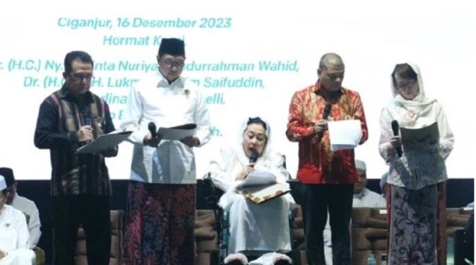 Haul ke-14 Gus Dur Gaungkan Amanat Ciganjur Untuk Pemilu yang Aman, Damai, dan Konstitusional