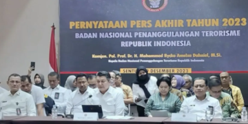 Tahun 2023 Bersih Aksi Terorisme, BNPT: Buah Sinergi Pemerintah dan Masyarakat