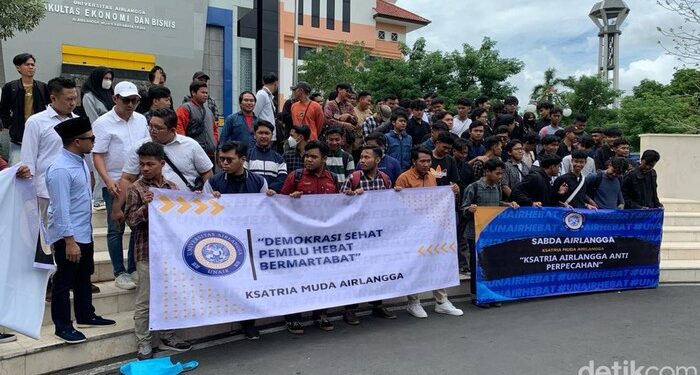 Unair Deklarasi Pemilu Bermartabat dan Sejuk Tanpa Provokasi
