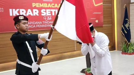 Napiter di Lapas Kediri Ikrar Setia NKRI, Bukti Deradikalisasi Berjalan Baik