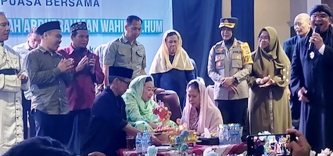 Buka Bersama di Gereja Paroki, Nyai Sinta Nuriyah: Jaga Kerukunan dan Toleransi di Tengah Keragaman Indonesia