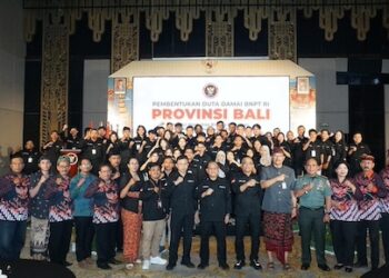 Duta Damai BNPT Bali Investasi Generasi Maju Sebagai Benteng Perdamaian di Pulau Dewata