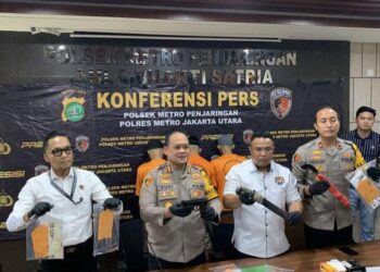 Empat Begal Ditangkap di PIK, Enam Orang Terluka Dalam Aksi Bacok