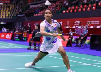 Gregoria Mariska Tunjung Retired di Semifinal Denmark Open Melawan An Se Young