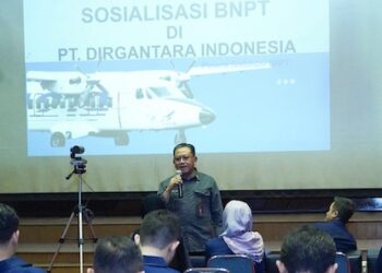 BNPT Berikan Sosialisasi Pencegahan Radikalisme dan Terorisme di Holding Defend ID