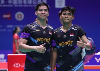 Ganda Putra Indonesia Pastikan Satu Tiket Semifinal di Japan Masters 2024