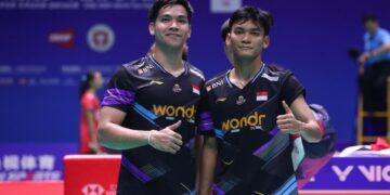 Ganda Putra Indonesia Pastikan Satu Tiket Semifinal di Japan Masters 2024