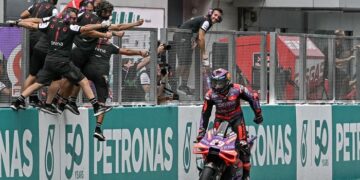Jorge Martin Menang di Sprint Race Malaysia, Butuh 9 Poin Lagi untuk Juara Dunia MotoGP 2024