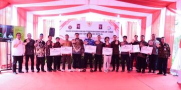 BNPT Salurkan 100 Ribu Benih Ikan untuk Mitra Deradikalisasi di Boyolali