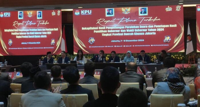 Ketua KPU Jakarta Tangis Haru Tutup Rapat Pleno Rekapitulasi Pilkada