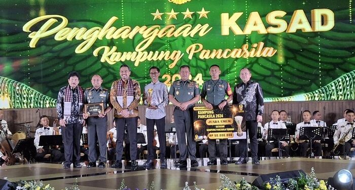 KSAD Award Kampung Pancasila: TNI AD Apresiasi 12 Kodam Berprestasi