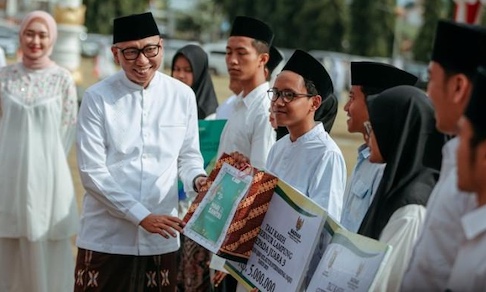 Gubernur Lampung Ajak Santri Lampung Jadi Pelaku Peradaban Dunia