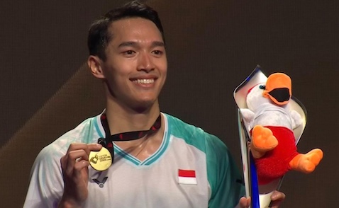 Denmark Open 2025: Jonatan Christie Juara Setelah Sikat Shi Hu Qi di Final
