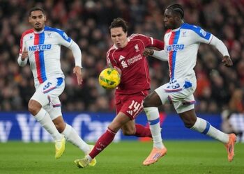 Dihantam Crystal Palace 0–3 di Anfield, Liverpool Tersingkir dari Carabao Cup