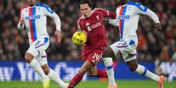 Dihantam Crystal Palace 0–3 di Anfield, Liverpool Tersingkir dari Carabao Cup