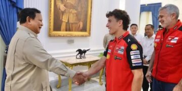 Prabowo Sambut Marc Marquez di Istana, Dorong Sport Tourism dan Regenerasi Pembalap Indonesia