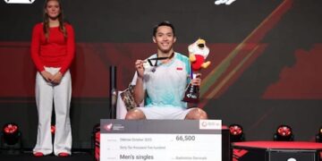 Jonatan Christie Juara Hylo Open 2025, Lengkapi Hat-trick Gelar Musim Ini